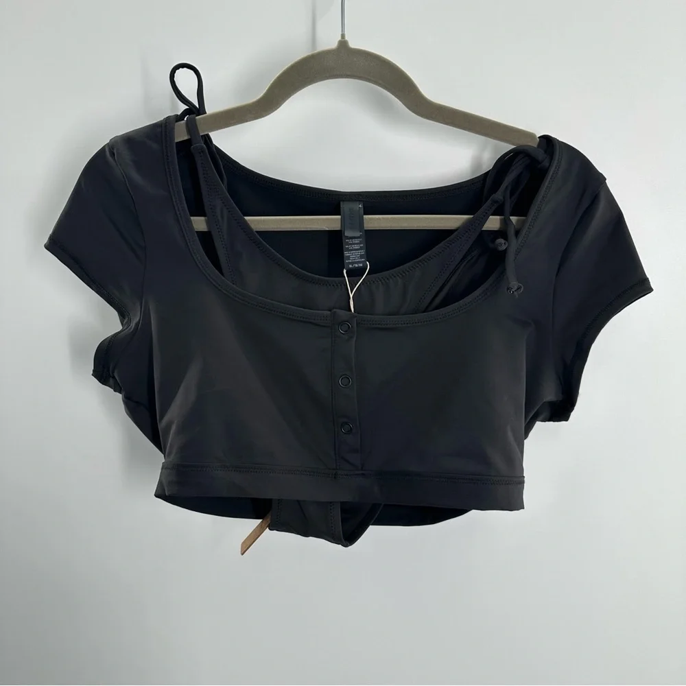 NWT Skims Black Bikini Set